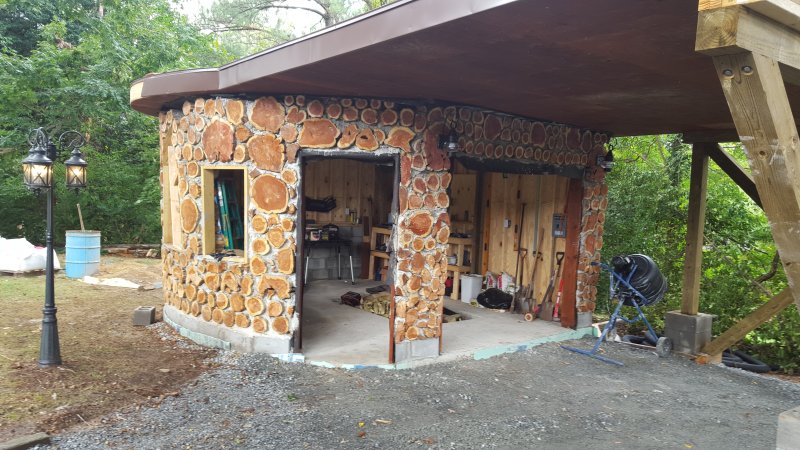 cordwood almost done